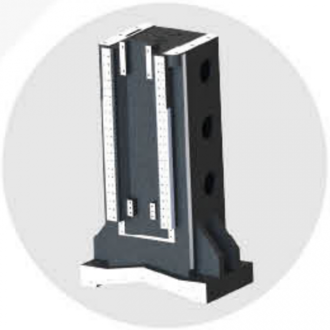 DTC500 Vertikal CNC-Fräsen-Bearbeitungszentrum Hochpräzisions-Vertikalbohr- und Tapping-Zentrum 2