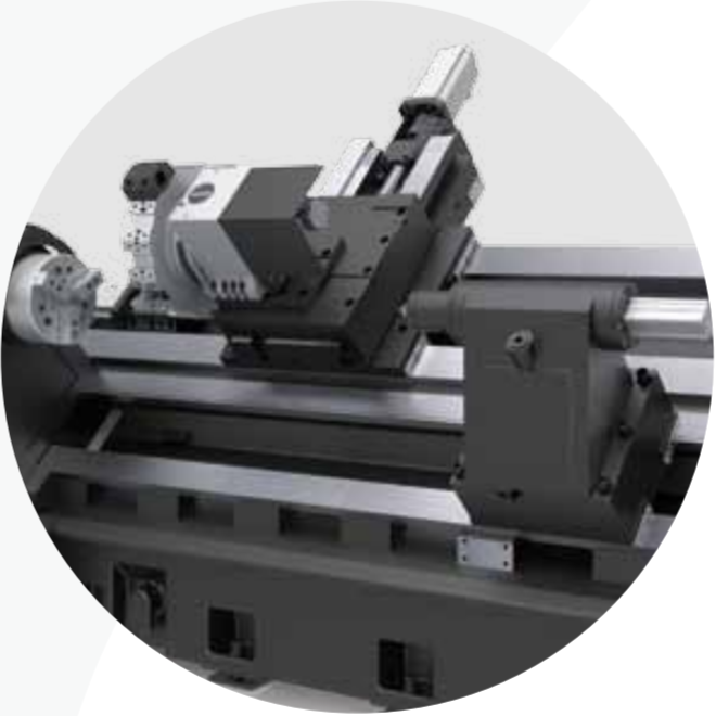 Schrägbett-CNC-Drehmaschine HTC40B Metalldrehmaschine und Fräsmaschine SMTCL CNC-Drehmaschine 3