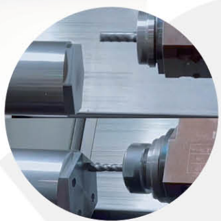 Präzisions-CNC-Drehmaschine mit großem Spindelbereich HTC40Q BMT55 Power-Revolver Schrägbett-CNC-Drehmaschine mit Y-Achse 9