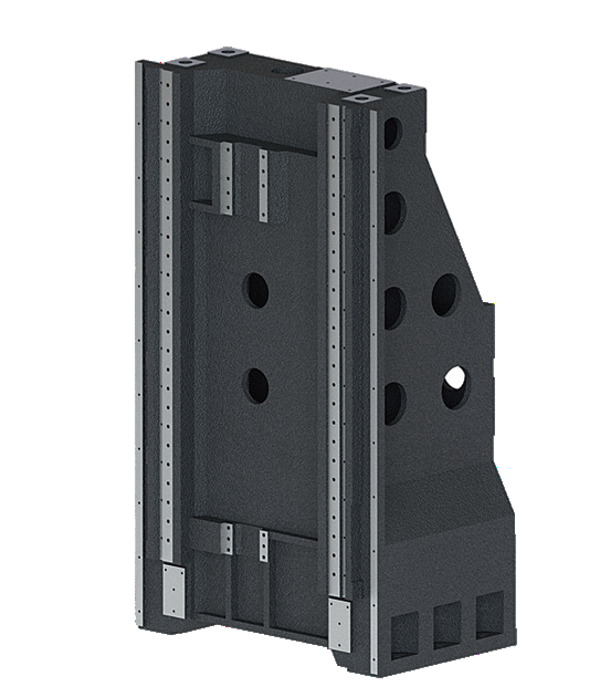 Große vertikale Metall-CNC-Drehmaschine V8H Max. Schneidhöhe 850 mm Fanuc CNC-Fräsen Vertikal-Drehmaschine 2