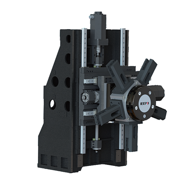 Große vertikale Metall-CNC-Drehmaschine V8H Max. Schneidhöhe 850 mm Fanuc CNC-Fräsen Vertikal-Drehmaschine 3