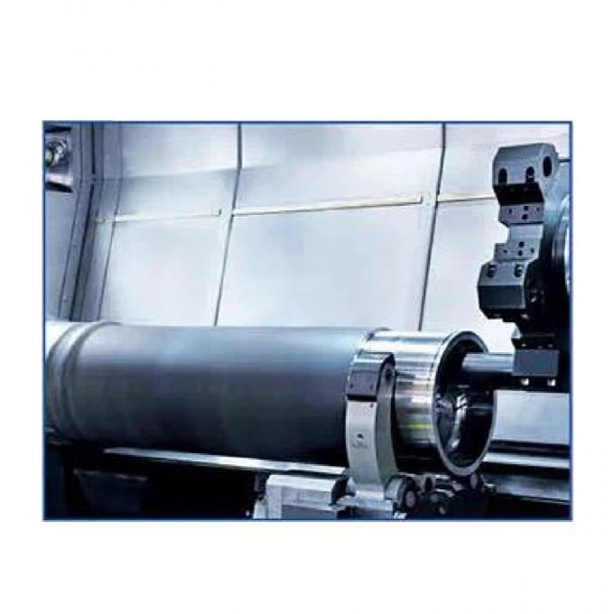 Horizontale CNC-Drehmaschine HTC50nm Fanuc-System Schrägbett CNC-Drehzentrum 3