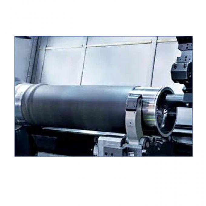 Horizontale CNC-Drehmaschine HTC50nm Fanuc-System Schrägbett CNC-Drehzentrum 5