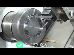 HTC 50nm Horizontales CNC-Drehwerk Fanuc-System Schrägbett CNC-Fräsmaschine SMTCL CNC-Drehzentrum