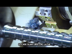 HTC40E Hochpräzisions-CNC-Horizontale Drehmaschine 30 Grad Schrägbett CNC Drehmaschine