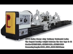 12 Meter Drehmaschine CW61125D Lastlager 6T Spindel Bohrdurchmesser 120mm Schwere manuelle Drehmaschine