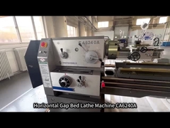 SMTCL Horizontale manuelle Drehmaschine CA6140 1000mm Lücke Bett manuelle Drehmaschine