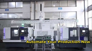 Hochgeschwindigkeits-Hochpräzisionsautomatisierungs-CNC-Produktionslinie mit Portallader