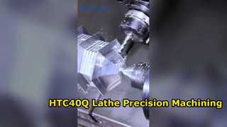 Präzision in jedem Schnitt | HTC40Q CNC-Drehmaschine
