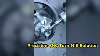 Hochpräzise Doppelspindel-CNC-Drehfräsmaschine