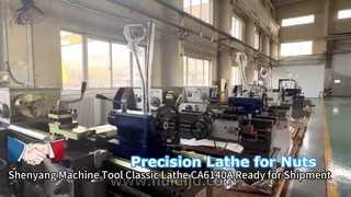 Erfahren Sie, warum Sie sich für die SMTCL-Handdrehmaschine CA6140A entscheiden sollten. Herkömmliche 1500-mm-Horizontaldrehmaschine für die Verarbeitung von Schraubenmuttern
