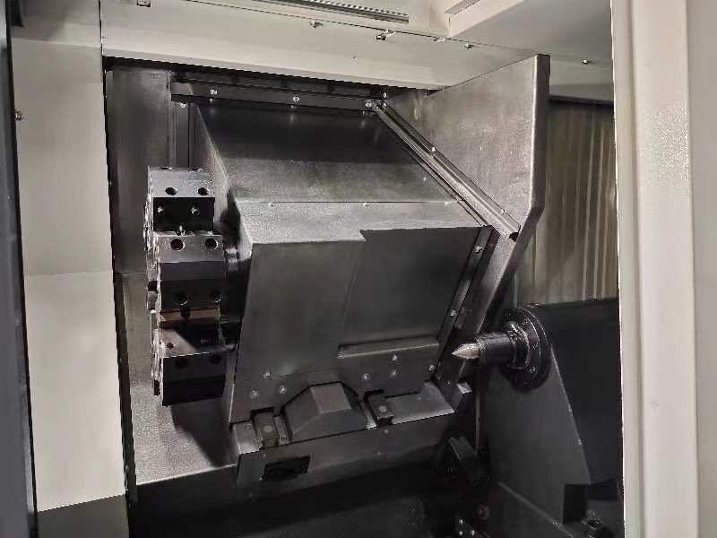 Drechseln horizontaler Bett CNC der Schrägen-HTC40E/500 Steuerung SMTCL SYMG Motors GSK988TA Fanuc 15KW 11KW