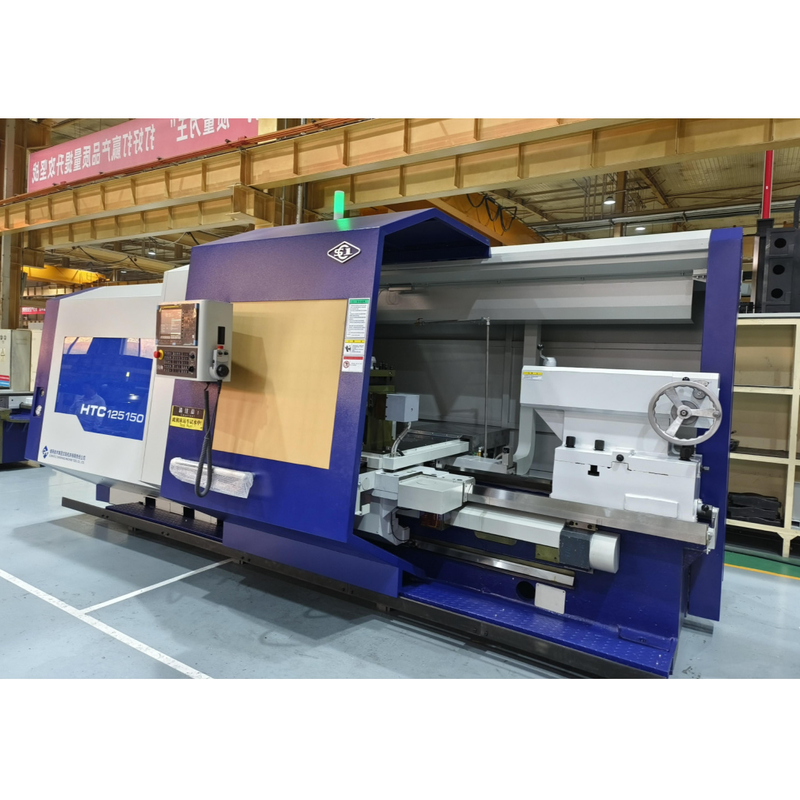 SMTCL SYMG Hochsteifigkeit Hochgeschwindigkeit CNC-Drehmaschine HTC125 Große horizontale Flachbett CNC-Drehmaschine