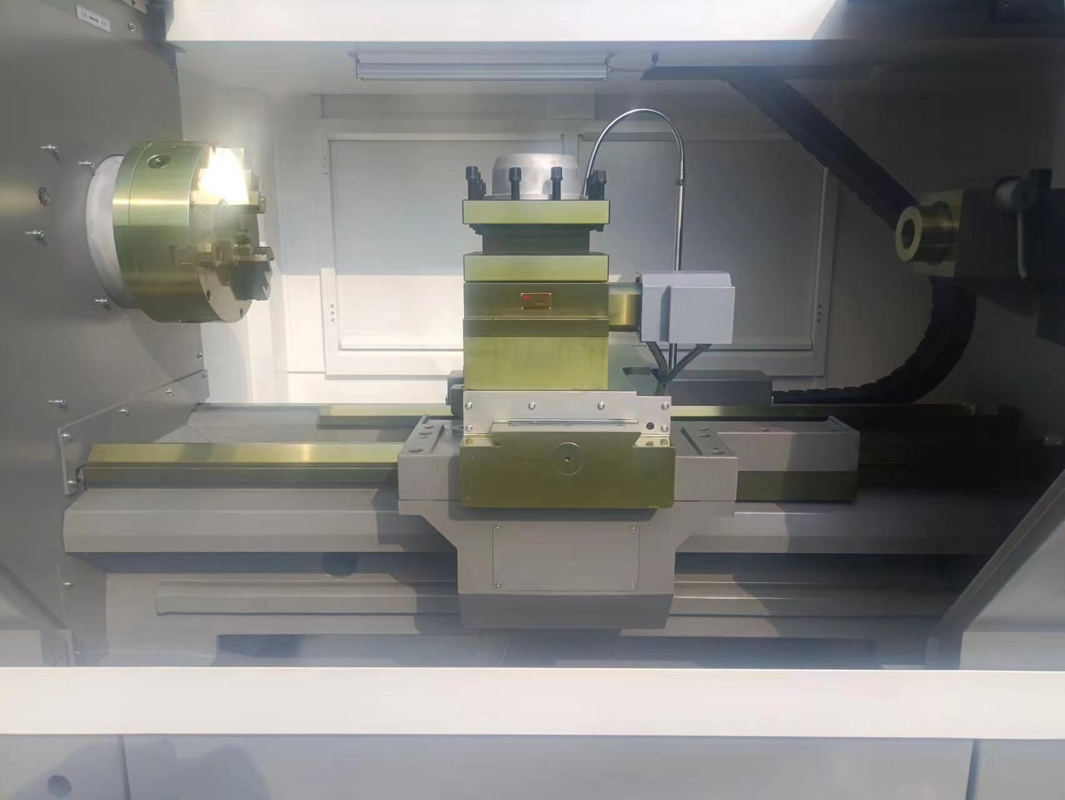 CAK 63-Serie Schwerlastflächige Horizontale Flachbett CNC-Drehmaschine zur Bearbeitung von Metallmaterialien