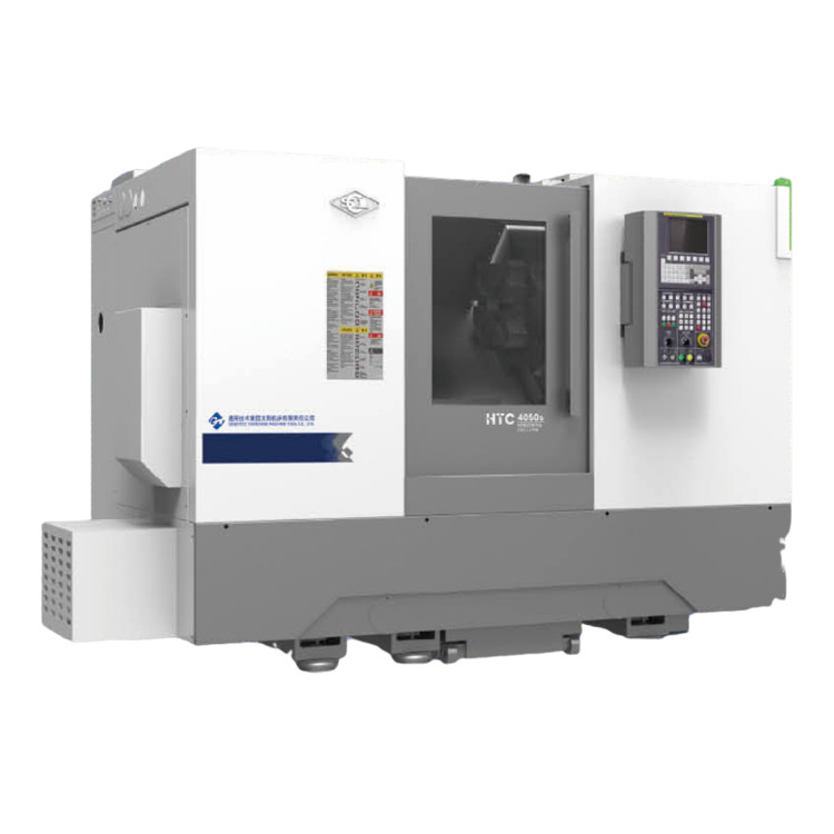 SMTCL Schrägbett CNC Drehmaschine Fräsmaschine Combo HTC4050S Vollfunktion Horizontale CNC Drehmaschine