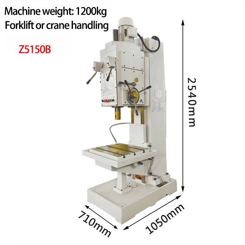 Z5150B Vertikalbohrmaschinen Bohrdurchmesser 50 mm Große tiefe Bohrmaschine