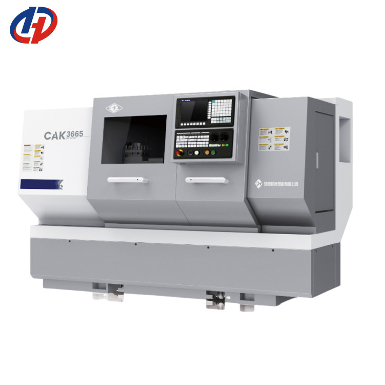 SMTCL Wirtschaftliche Metall CNC Drehmaschine CAK3665 Automatische Drehmaschine Flachbett CNC Drehmaschine Drehzentrum