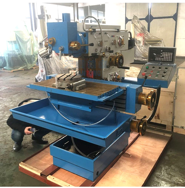 Aufzugstisch Universelle Fräsmaschine X8132 Drehkopf Hochpräzisions-Handfräsbohrmaschine