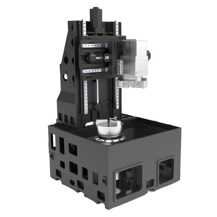Hochleistungs-T6 CNC-Bearbeitungsmaschine Metalldrehzentrum SMTCL vertikale CNC-Werkmaschine