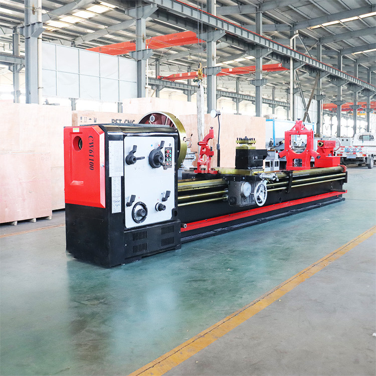 CW6180D Universal-Metall-Handwerkzeug Drehdrehmaschine Breite des Bettes 550mm Horizontale Lücke Bett Drehmaschine
