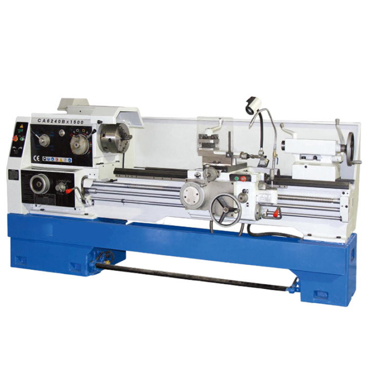 Schwerlast-Gap-Bett Drehmaschine CA6180 Loch-Tropf-Spindel 105mm Manuelle Drehmaschine
