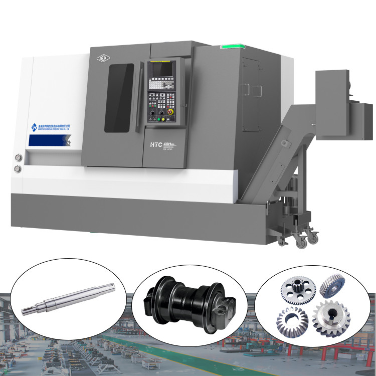 SMTCL Schwere CNC Drehmaschine Fanuc Controller HTC40Sm/1500 Drehzentrum mit Y-Achse und C-Achse