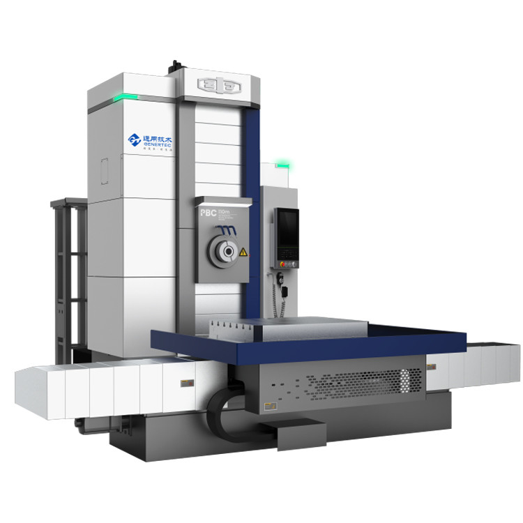 SMTCL PBC130s CNC-Schwere Fräsmaschine Zwei lineare Führungsschienen und eine harte Führungsschiene Horizontale Fräsbohrung