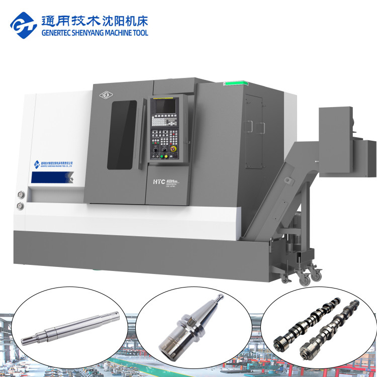 Horizontale CNC-Drehmaschine HTC40H/500 Automobil-Mandren Motorwellen Getriebewellen Verarbeitung CNC-Drehmaschine