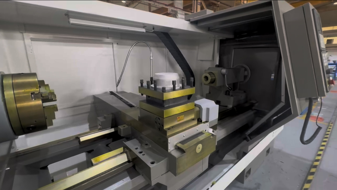 SMTCL CNC Drehmaschine CAK6185 Flachbett CNC Drehmaschine Horizontale Metallgroße CNC Drehmaschine