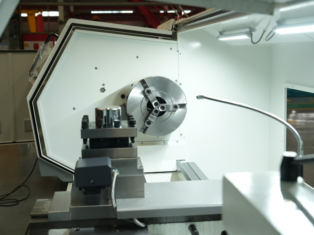 SMTCL Großdrehmaschine CAK63285 Flachbett Metall CNC Drehmaschine Schwerlastgroße horizontale Drehmaschine