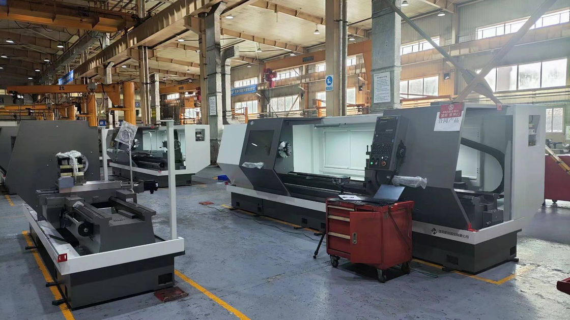 SMTCL Hochpräzisions-CAK 63-Serie Metall-Flachbett-CNC-Drehmaschine Schwerlastmaschine Große horizontale Drehmaschine