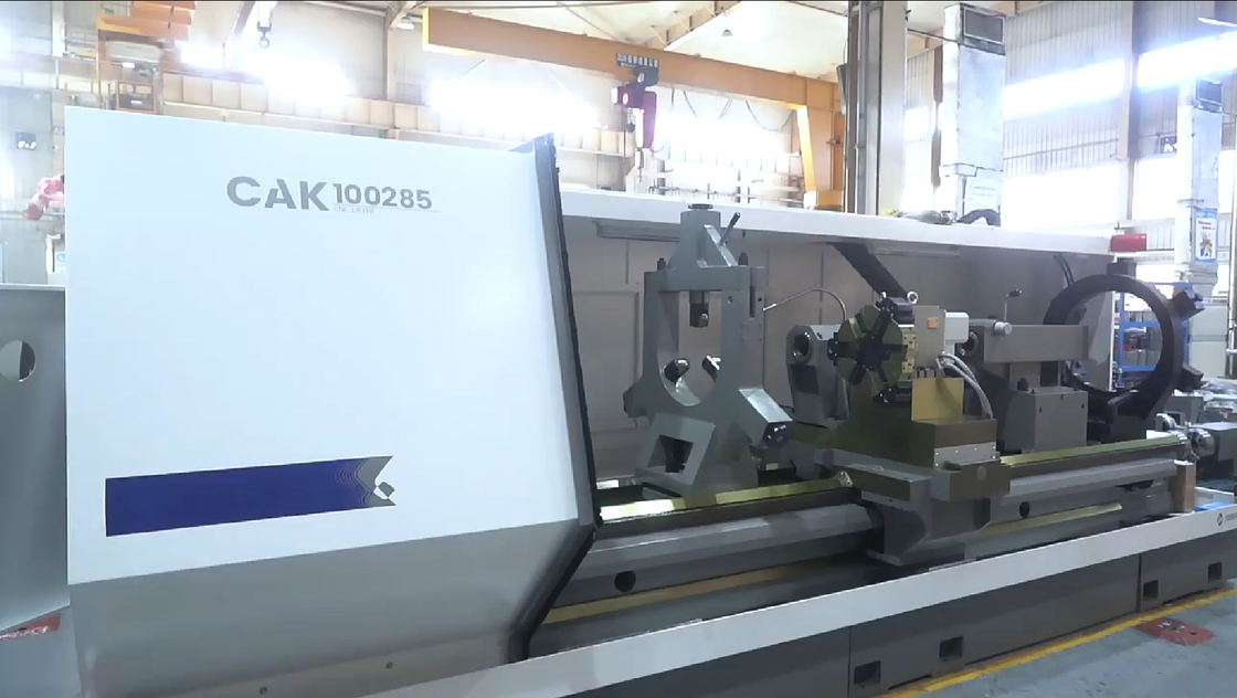 SMTCL Automatische Drehmaschine Metall CAK100 Serie Chuck Durchmesser 1000mm Schwerlast Flachbett CNC Drehmaschine
