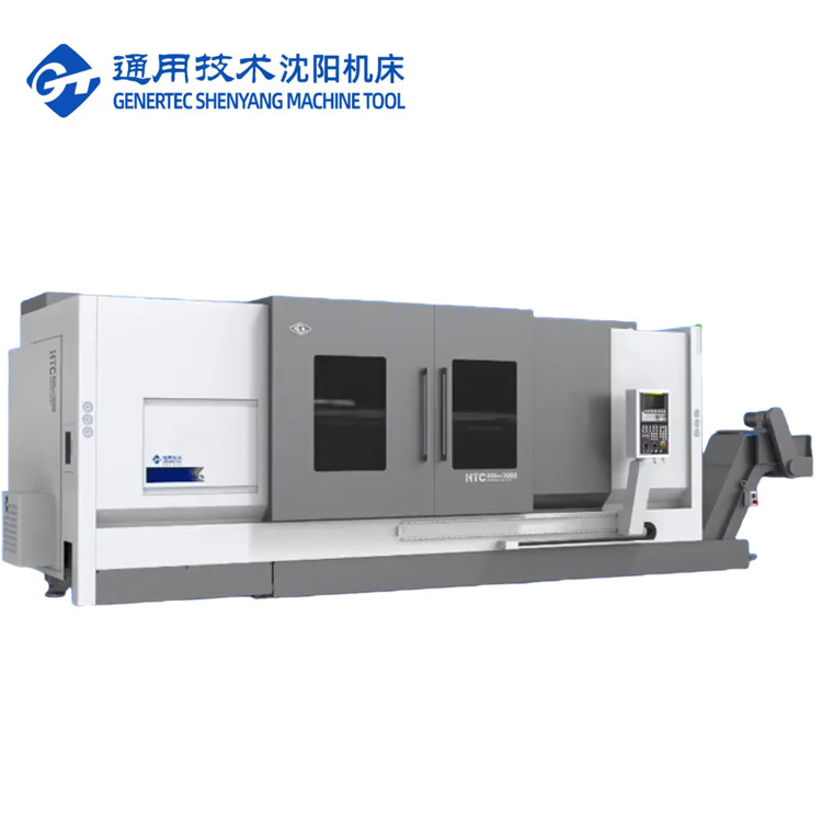 SMTCL Universalität CNC Drehmaschine HTC63Qm Max. Dreh Durchmesser 600mm CNC Drehzentrum
