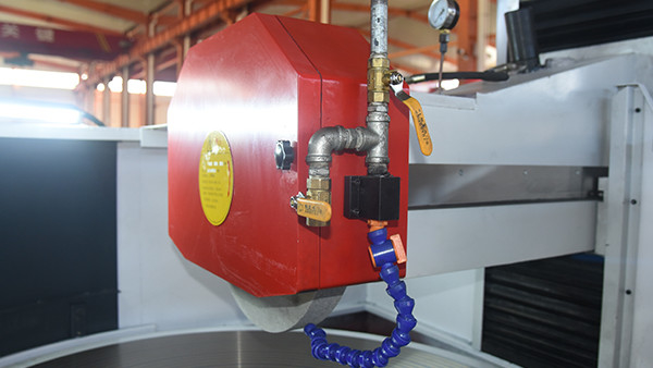 Horizontale Oberflächenschleifmaschine mit rotierendem Rundtisch HDM380