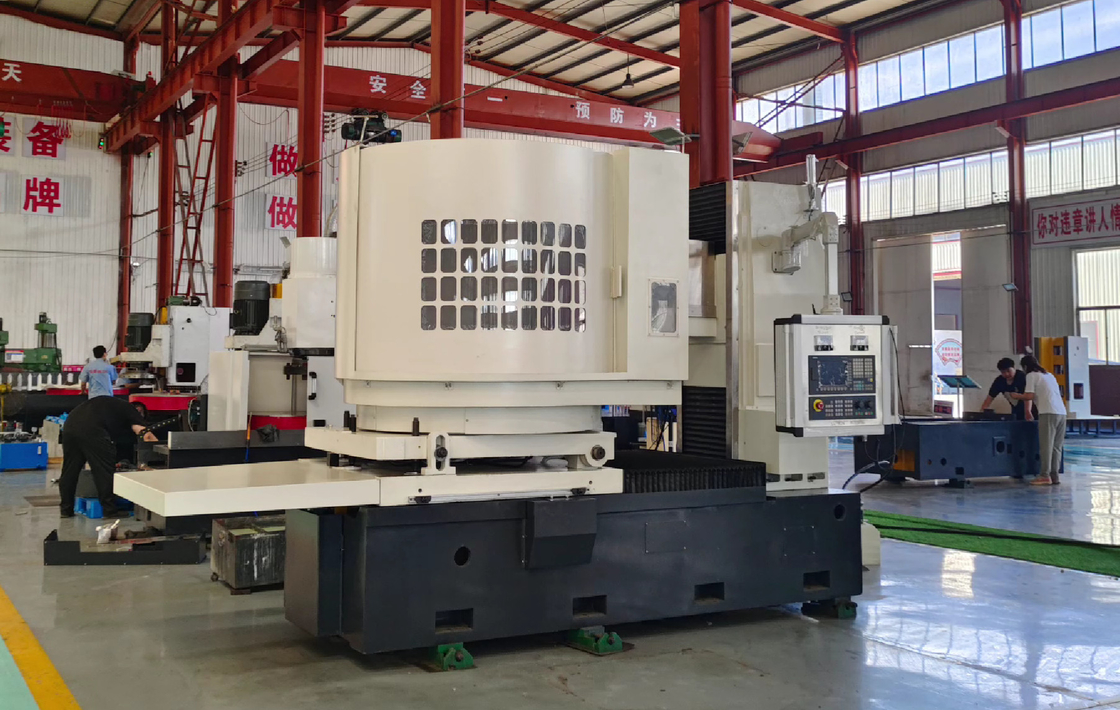 Horizontale Oberflächenschleifmaschine mit rotierendem Rundtisch HDM380