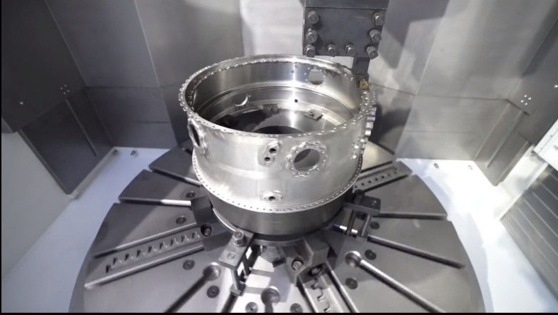 Schwere vertikale CNC-Drehmaschine VTC250140H Max.Swing-Durchmesser 3000mm Neue Energielager CNC-Vertikaldrehmaschine