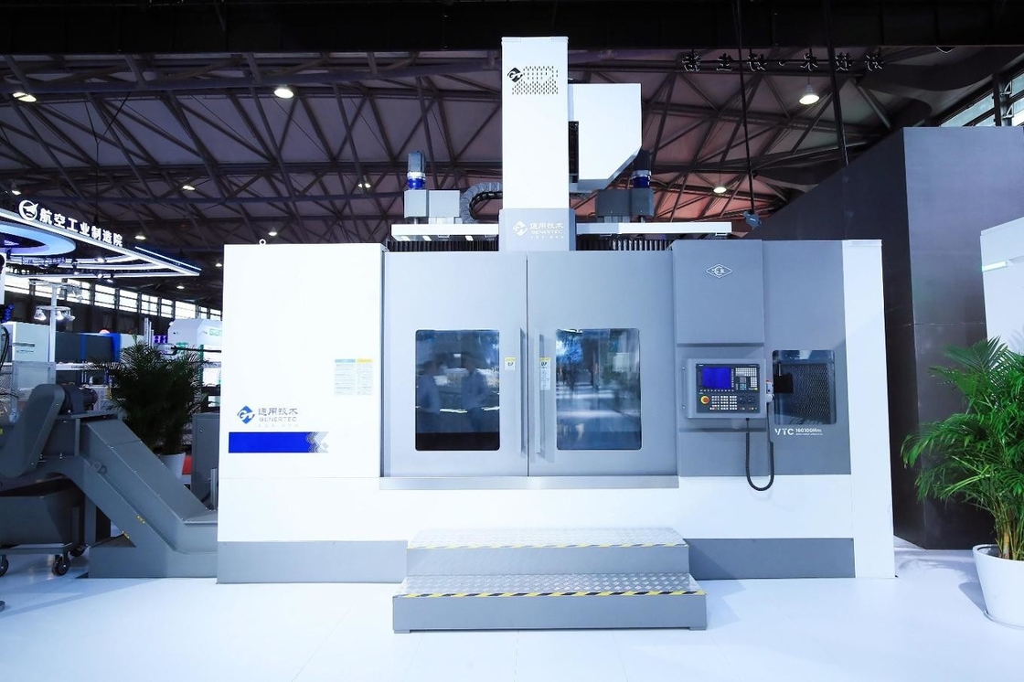 Schwere CNC-Vertikaldrehmaschine VTC200140H Max.Swing-Durchmesser 2500mm CNC-Vertikaldrehmaschine Fräskombination