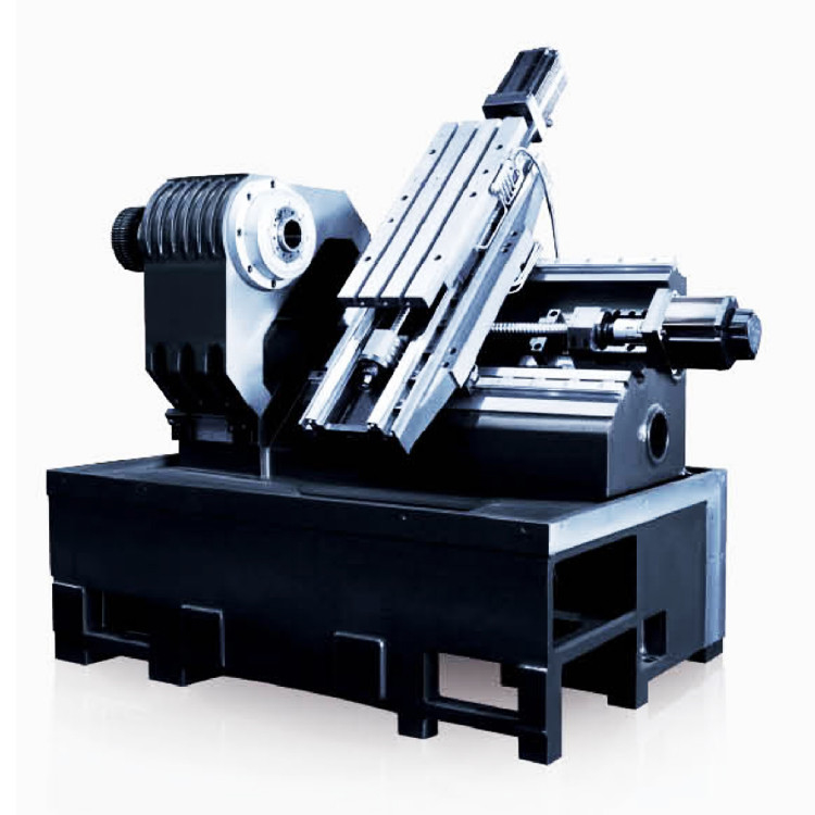 Hohe Positionierungsgenauigkeit Kleine CNC-Drehmaschine HTC16-6 Serie 45 Grad Schrägbett CNC-Drehmaschine