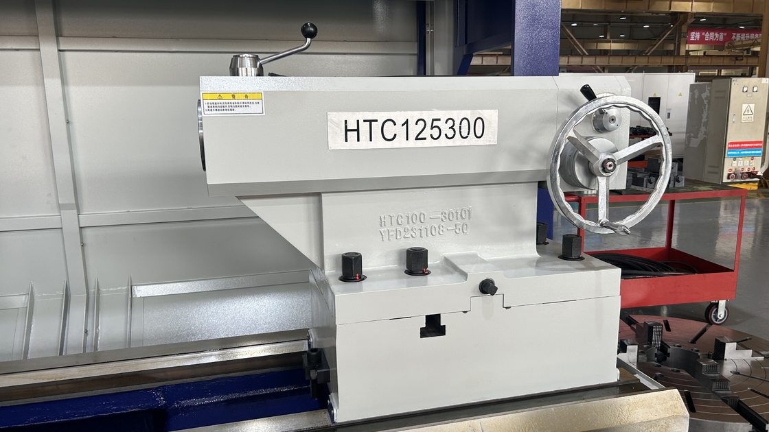 SMTCL Schwere CNC-Flachbett-CNC-Drehmaschine HTC125150 Spindeldurchmesser 130 mm Große CNC-Drehmaschine
