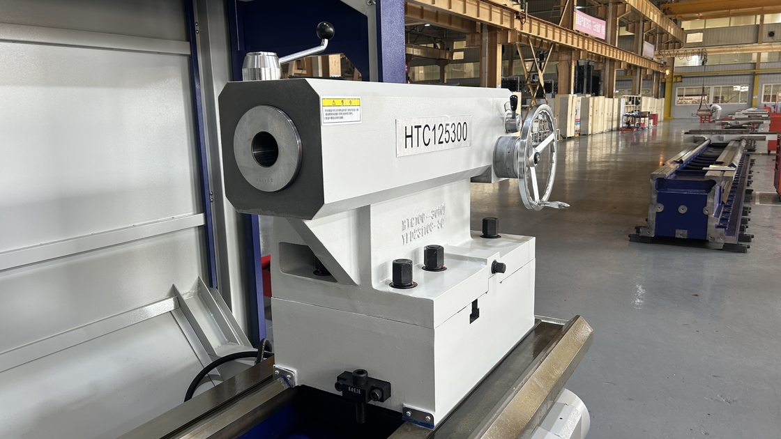 SMTCL Schwere CNC-Flachbett-CNC-Drehmaschine HTC125150 Spindeldurchmesser 130 mm Große CNC-Drehmaschine