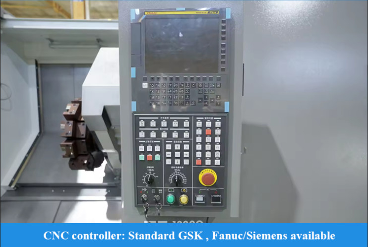 SMTCL Schrägbett CNC Drehmaschine Linienführer T5.2-500Q BMT55 Max. Dreh Durchmesser 360mm CNC Feeder Drehmaschine
