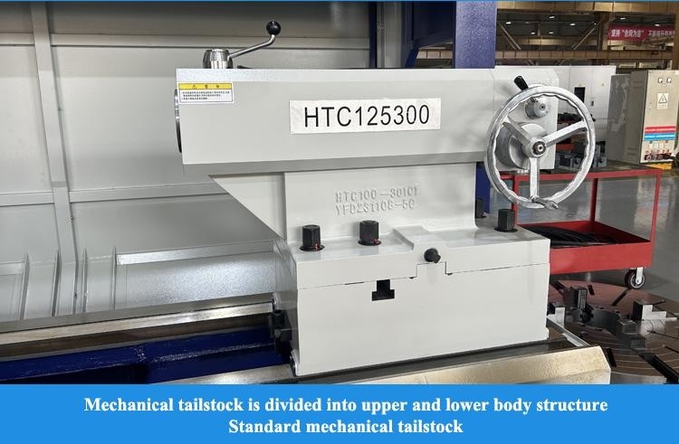 SMTCL SYMG Hochsteifigkeit Hochgeschwindigkeit CNC-Drehmaschine HTC125 Große horizontale Flachbett CNC-Drehmaschine