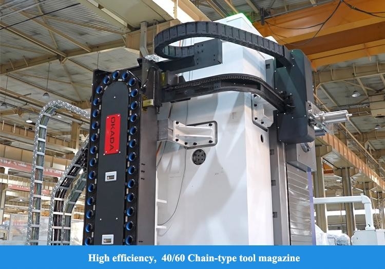 SMTCL Horizontale Fräsmaschine TK6511 CNC-Fräsmaschine SIEMENS System 5 Achsen-Bearbeitungszentrum