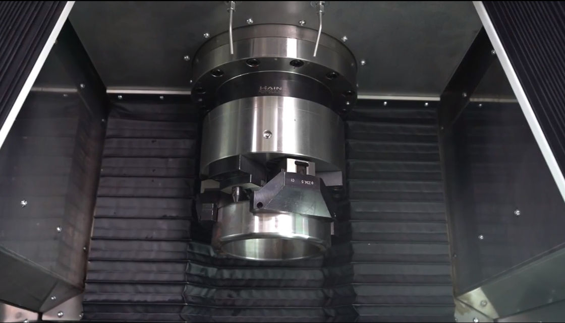 Umgekehrte vertikale Drehmaschine IVT45 Spindelgriff automatisches Be- und Entladen vertikale CNC-Drehmaschine