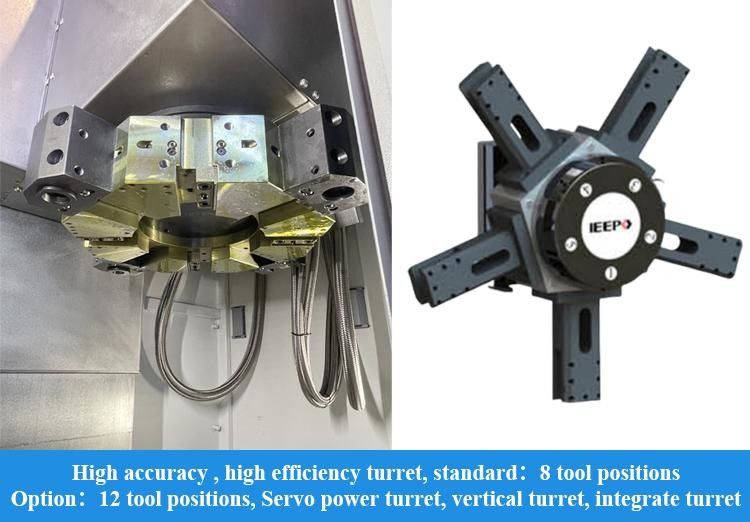 SMTCL Vertikale CNC-Drehmaschine V4H CNC-Vertikalfräsenmaschine Vertikale Drehmaschine Fräsenmaschine Combo