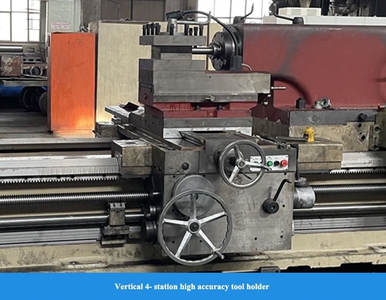 12 Meter Drehmaschine CW61125D Lastlager 6T Spindel Bohrdurchmesser 120mm Schwere manuelle Drehmaschine