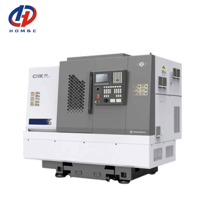Gangwerkzeug Schrägbett CNC Drehmaschine CHK46 Automatische Gang-Typ Drehmaschine mit Stange-Feeder