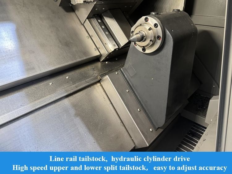 SMTCL Schrägbett CNC Drehmaschine Fräsmaschine Combo HTC4050S Vollfunktion Horizontale CNC Drehmaschine