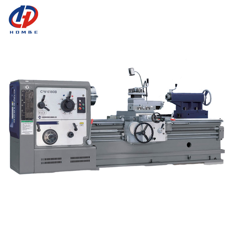 Universelle Drehmaschine CW6180B Hohe Steifigkeit 600 mm Bettbreite Schwerlastmotor Drehmaschine