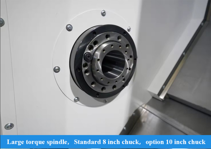 SMTCL Mehrzweck-CNC-Drehmaschine T5.2-500Q Fanuc-System Metallverarbeitung 3 Achsen Schrägbett CNC-Drehmaschine